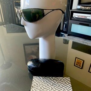 Versace Wraparound Sunglasses
